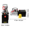 VEVOR 4L hydraulické čerpadlo Jednočinné sklápěcí čerpadlo Náhled obrázku produktu 8