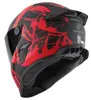 Bogotto Rapto Demon Helm, grau/rot matt, L Produktbild-Vorschau 4