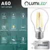 LUMILED zestaw 6 ultra-wydajnych żarówek LED A60 E27 3,8W Podgląd zdjęcia produktu 2
