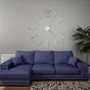 vidaXL 3D nástenné hodiny Moderný dizajn 100 cm XXL Náhľad obrázku produktu 2