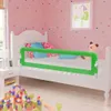 vidaXL Chránič postele pre batoľatá zelený 120x42 cm Náhľad obrázku produktu 2