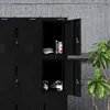 Sozialschrank ROBERT 1 Plus 292 x 1720 x 450 mm schwarz Produktbild-Vorschau 13