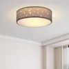 MONZANA® Plafonnier Ciel étoilé Rond Ø 30cm Abat-jour Tissu Voir les images du produit 1
