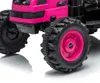 Véhicule à batterie Tracteur Milly Mally Farmer rose Voir les images du produit 4