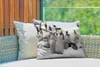 MuchoWow® Outdoor Kissen - Pinguine - Schnee - Tiere - Produktbild-Vorschau 3