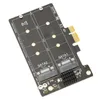Adaptérová karta M.2 SATA na PCIE Dual Disk Array Card Náhled obrázku produktu 5