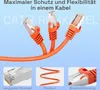 hb-digital Patchkabel CAT 7 Netzwerk LAN Kabel 15m RJ45 Produktbild-Vorschau 4