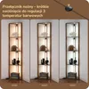 Lampa stojąca EDISHINE z 4 drewnianymi półkami, lampa Podgląd zdjęcia produktu 5