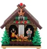 Wetterhaus - Thermometer - Bayern - Bayerische Waldhütte - Produktbild-Vorschau 1