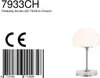 Steinhauer - lampe de table - Ancilla - chrome - verre Voir les images du produit 7
