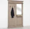 Casa Padrino Landhausstil Garderobe Grau 131 x 19 x H. 219 Produktbild-Vorschau 2
