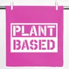 Huuraa Kissenbezug Plant Based Modern 40x40cm Fuchsia Produktbild-Vorschau 1