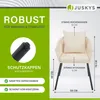 Juskys Rope Stühle 2er Set - Gartenstühle mit Seilgeflecht Produktbild-Vorschau 5