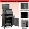 COSTWAY 2in1 Werkstattwagen mit Koffer, 8 Fächer, Haken, Produktbild-Vorschau 6