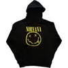 Nirvana Yellow Happy Face Black L Bluza Podgląd zdjęcia produktu 2