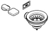 GROHE 40996GN0, Złoto, Grohe, 31 639, 31 640, 31 641, 31 Podgląd zdjęcia produktu 2