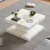 Table basse à deux niveaux de la marque Merax, avec des Voir les images du produit 9