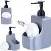 Dosatore detersivo 400 ml con portaspugna e spugnetta Anteprima dell’immagine prodotto 10