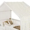 Hausbett Himmel LIAN in weiß/ gold - Betthimmel aus 100% Produktbild-Vorschau 4