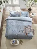 Pip Studio Bettwäsche-Set Bamboo Blossom Light Blue Produktbild-Vorschau 2
