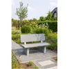 Gartenbank mit Lehne aus Granit Neu Frostfest Produktbild-Vorschau 5