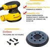 Schleifpad 4er-Pack, 125 mm, 8-Loch-Absaugung, Kompatibel Produktbild-Vorschau 3