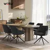 WOLTU Drehbare Esszimmerstühle, Küchenstühle mit Armlehne, Produktbild-Vorschau 2