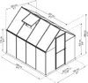 Palram - Canopia Aluminium Gewächshaus Mythos 68 Silber Produktbild-Vorschau 7