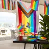 Polyesterová vlajka Progress 150 x 90 cm - vlajka LGBTQ+ Náhled obrázku produktu 7
