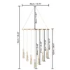Belle Vous Makramee Organizer Foto Collage Wand mit 25 Produktbild-Vorschau 2