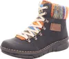 A single black boot with colorful accents. Anteprima dell’immagine prodotto