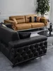 Sofa 3 Sitzer Wohnzimmer Design Möbel Stil Modern Neu braun Produktbild-Vorschau 5