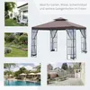 Outsunny Pavillon Gartenpavillon Partyzelt Gartenzelt Produktbild-Vorschau 7