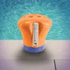 Pool Dosierschwimmer mit Thermometer orange Dosierer Produktbild-Vorschau 7