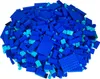 A pile of blue and light blue LEGO bricks. Produktbild-Vorschau