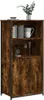 vidaXL Highboard smoke oak 62x36x121,5 cm odvodený drevený Náhľad obrázku produktu 3