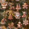 Lebkuchen-Anhänger, Weihnachtsschmuck aus Holz, Produktbild-Vorschau 8