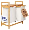 Lumaland 08472, 60 l, Rechteckig, Bambus, Baumwolle, Produktbild-Vorschau 1