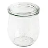Vassoio di 8 vasi a tulipano da 220 ml con anelli e clip Anteprima dell’immagine prodotto 1