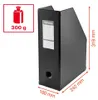 Esselte Stehsammler VIVIDA A4 Pappe schwarz 100 mm Produktbild-Vorschau 3