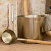 HOME DELUXE Akcesoria do sauny THERA - Gold I Wysokiej Podgląd zdjęcia produktu 3