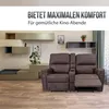 2er Kinosessel MCW-K17, Relaxsessel Fernsehsessel Sofa, Produktbild-Vorschau 11