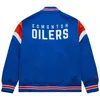 Pánská Bunda Edmonton Oilers NHL Heavyweight Satin Jacket Produktbild-Vorschau 2