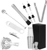 SPRINGOS Shaker Cocktail Set in acciaio inox 14 pezzi Anteprima dell’immagine prodotto 4