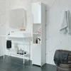 Mondeer Armoire de salle de bain Armoire haute avec 2 Voir les images du produit 14