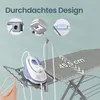 SONGMICS Bügelbrett mit Steckdose, für Dampfbügeleisen, Produktbild-Vorschau 6