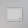 SONNI Quadratische Duschwanne 120x80x4cm,ABS Duschwanne, Produktbild-Vorschau 3