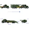 Großer Militär Transporter mit Panzer – Armee Spielzeug mit Produktbild-Vorschau 6