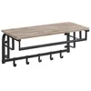 VASAGLE Wandregal mit 5 Haken, Kleiderständer, Länge 60 cm, Produktbild-Vorschau 7