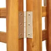 paravento 3 pezzi 121,5x2x115 cm in legno massiccio di Anteprima dell’immagine prodotto 9
